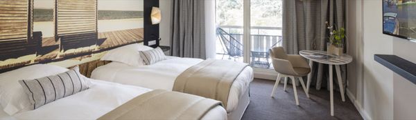 Chambre Classique lits jumeaux avec balcon