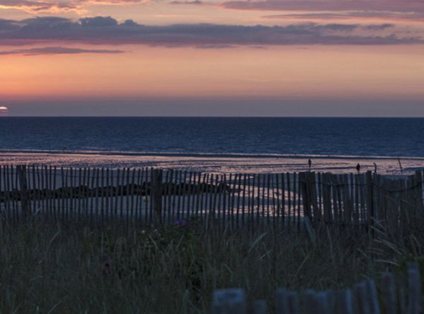 L'hôtel Thalazur Cabourg au coucher du soleil